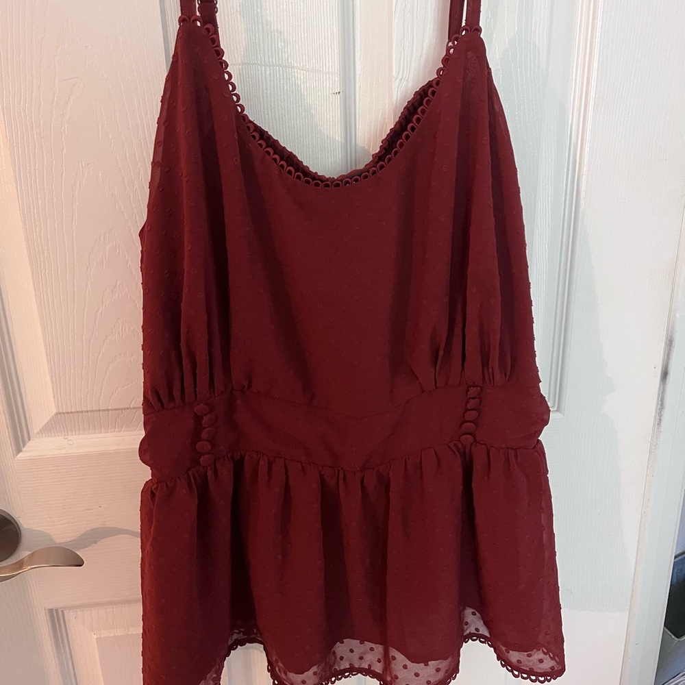 Sexy brown cami